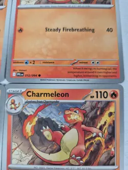 4x Charmeleon 012/094 ME02 Phantasmal Flames PFL Pokemon TCG English Deck Build - Image 3