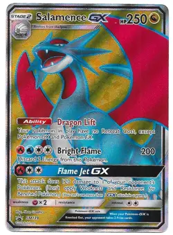 Pokemon TCG – Salamence GX #SM139 – SM Black Star Promo – NM/M - Image 1