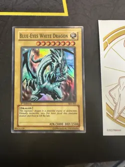 Yu-Gi-Oh Blue-Eyes White Dragon SKE-001 Kaiba Evolution Super Rare 1st 021💎NM💎 - Image 1