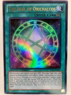 The Seal of Orichalcos - LC03-EN001 - Ultra Rare - Limited Edition - Image 1