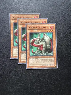 Yugioh - Masked Dragon X3 Playset - Common - SD1 - 1st - Image 1