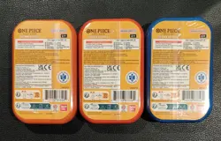 Set of 3 One Piece TCG Card Game - Mini Tins Vol.2 English OP 13 Art Set All 3 - Image 2