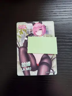 Goddess Story Waifu Card - Sakura Story - Re-Zero - Ram - SSR-010 - Image 1
