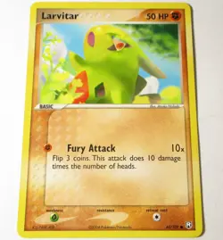 Larvitar 62/109 EX Team Rocket Returns Pokemon Card - Image 1