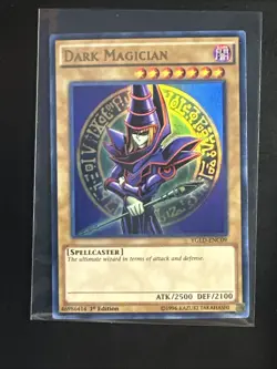 Yu-Gi-Oh Dark Magician Holo 1st Edition Ultra Rare Card YGLD-ENC09 NM 2015 - Image 1