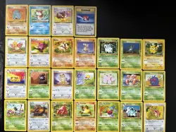Vintage jungle Pokemon Cards Bundle x 25 Good Condition 1999 WOTC - Image 2