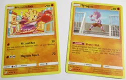 Tyrogue & Hitmonchan 2 Pokemon Card x2 Various Sets - Image 1