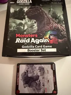 Godzilla Card Game TCG - G: Monsters Raid Again Booster Box New + 42 other cards - Image 1
