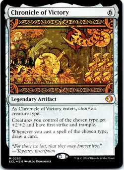 Chronicle of Victory 253 Lorwyn Eclipsed NM FOIL MTG - Image 1