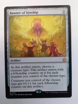 Banner of Kinship 127 Foundations MTG - Image 1