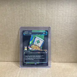 Ninja Pizza (Borderless) (Surge Foil): Teenage Mutant Ninja Turtles Pixel Foil - Image 1