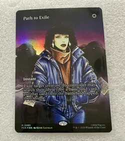 MTG TMNT - Path to Exile (Borderless) Eternal-Legal Foil M 0001 PZA - Image 1