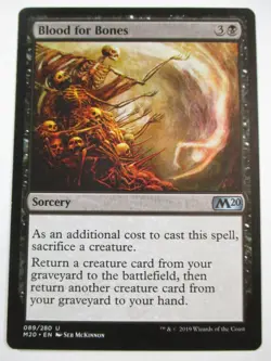 MTG Blood For Bones M20 2020 Core Set Magic The Gathering x1 LP - Image 1