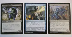MTG Lazotep Behemoth Reaver & Plating War Of The Spark Magic Gathering x3 LP - Image 1