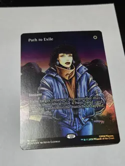 Mint/Near-Mint, English - 1 x MTG Path to Exile - Foil - Borderless Teenage Muta - Image 1