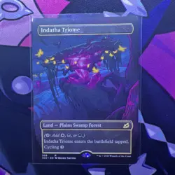Indatha Triome (Showcase) R - Ikoria Lair of Behemoths (IKO) MTG - 309 NM - Image 1