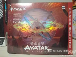 Magic: The Gathering Avatar The Last Airbender Omega Pack Lot Of 4 - Image 3