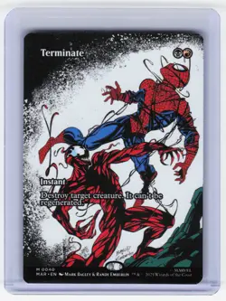 Terminate (Borderless) M Marvel Universe Eternal-Legal 40 NM - Image 1