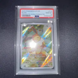 2025 POKEMON SVP EN-SV BLACK STAR PROMO #173 EEVEE PSA 10 - Image 1