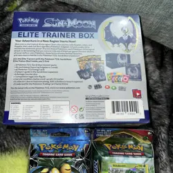 POKEMON ELITE TRAINER BOX SUN AND MOON BLU ETB - NEW - SEALED W/CASE Lot Of 3 - Image 4