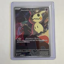 Pokemon TCG Team Rocket’s Mimikyu Ascended Heroes 238/217 Illustration Rare NM - Image 1