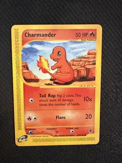 Pokemon Card Charmander Expedition Common 97/165 Near Mint - Image 2