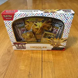 Pokemon TCG Scarlet & Violet 151 Zapdos EX Collection Box NEW SEALED - Image 1
