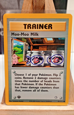 Moo-Moo Milk - 1st Edition - 101/111 Neo Genesis - Pokemon TCG - 2000 N/M - Image 1