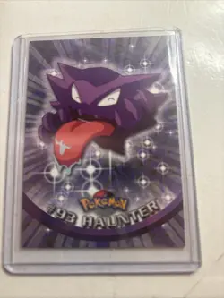 NM Haunter #93 Topps Pokemon TV Animation Series 2 Blue Logo - Image 1