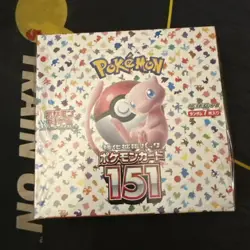 Pokemon TCG: Scarlet & Violet - Japanese 151 Booster Box - 20 Packs SEALED 4521329346038 - Image 1