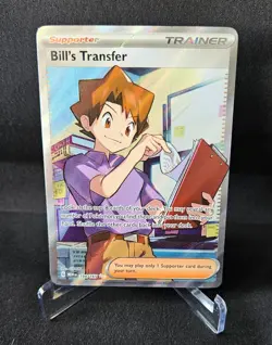 Pokemon TCG - Bill's Transfer - Ultra Rare SV: Scarlet & Violet 151 194/165 NM - Image 1