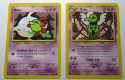 Natu 59/75 Xatu 52/75 Neo Discovery 2 Pokemon Card x2 WOTC LP - Image 1