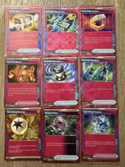 (9) Lot 11 ACE SPEC Pokemon Rare Mint NM Trainer - Image 1