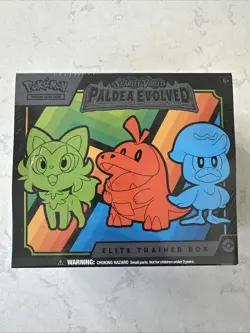 Pokemon TCG Scarlet & Violet Paldea Evolved Elite Trainer Box (ETB) - Sealed - Image 1