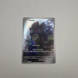 Pokemon Zorua 75/64 NM Shrouded Fable Illustration Rare - Image 1