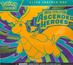 Pokemon TCG Ascended Heroes Elite Trainer Box ETB NEW SEALED LOT OF 2 - Image 1