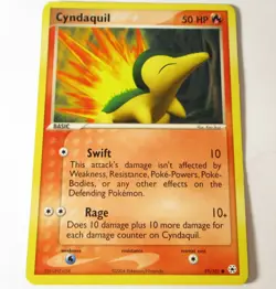 Cyndaquil 59/101 EX Hidden Legends Pokemon Card - Image 1