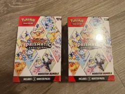 Pokemon Prismatic Evolutions Booster Bundle Sealed Set of 2 - Image 1