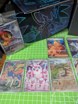 Pokemon TCG Phantasmal Flames Booster Display Box & Pokemon Center ETB - OPENED - Image 3