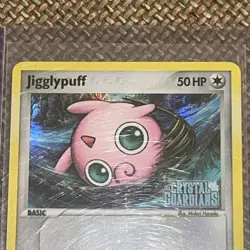 Jigglypuff 53/100 EX Crystal Guardians Stamped Reverse Holo Pokemon TCG Card NM - Image 3