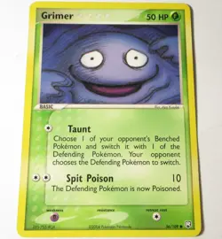 Grimer 56/109 EX Team Rocket Returns Pokemon Card - Image 1