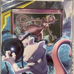 2019 Pokemon TCG Sun & Moon Unbroken Bonds Battle Mind Theme Deck Mewtwo - Image 1