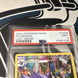 Pokemon 2022 Lost Origin Trainer Gallery Gengar Ultra Rare Holo TG06/TG30 PSA 9 - Image 2