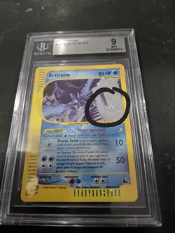 2003 POKEMON SKYRIDGE #H3 ARTICUNO-HOLO Swirl BGS 9 - Image 2