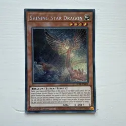 Yu-Gi-Oh Shining Star Dragon BLTR-EN002 Secret Rare 1st Edition Near Mint - Image 1