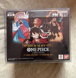 One Piece English OP-09 Emperors in the New World Booster Box Sealed - Image 1