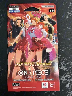 Bandai ONE PIECE Heroines Edition EB-03 Extra Booster 12-Card Pack - Image 1