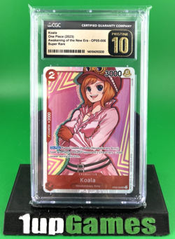 Koala OP05-006 Awakening of the New Era Foil One Piece Super Rare! CGC 10 - Image 1