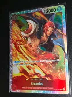Shanks OP06-007 SR (PRB-02) - One Piece Card Game - Image 1