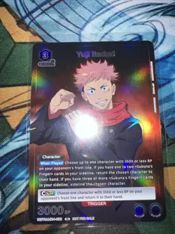 Union Arena: Jujutsu Kaisen Yuji Itadori (039) Event Pack 1 Foil Non Gold - Image 1